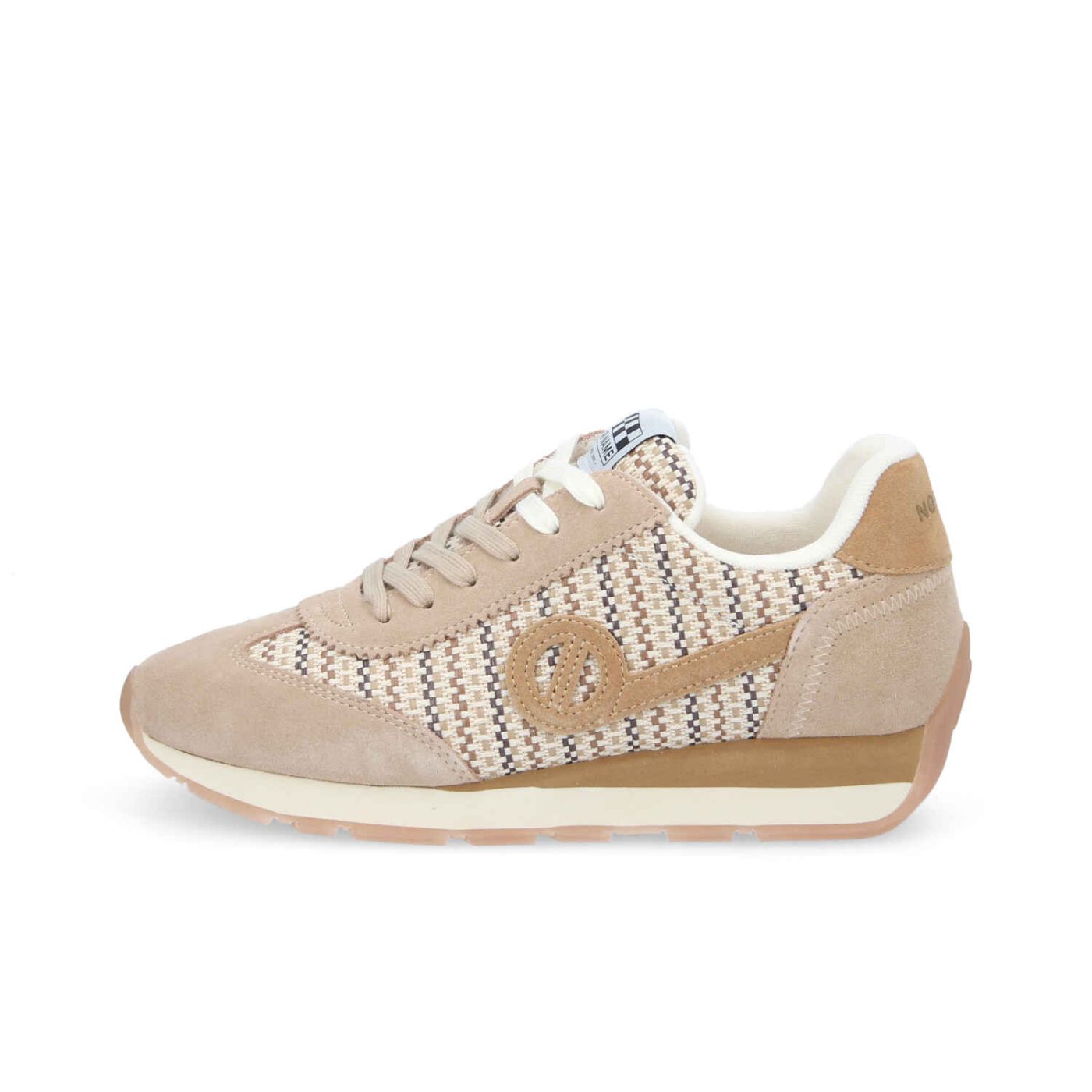 CITY RUN JOGGER W - GRASS/SUEDE - NOISETTE/NUDE